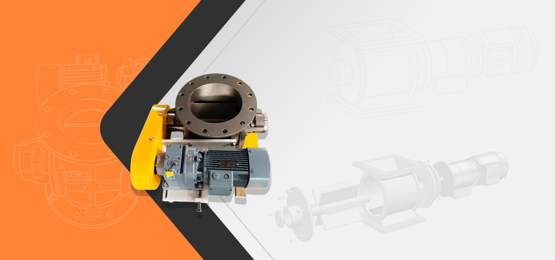 Round stainless steel valve