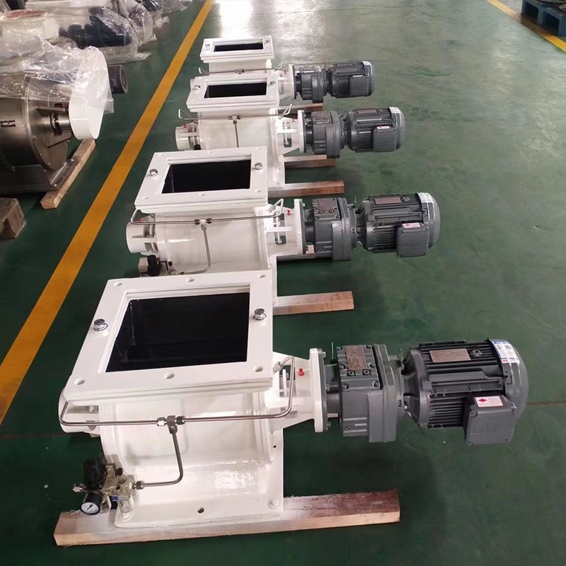 Cast Iron Square Flange Rotary Valve Application Scene
