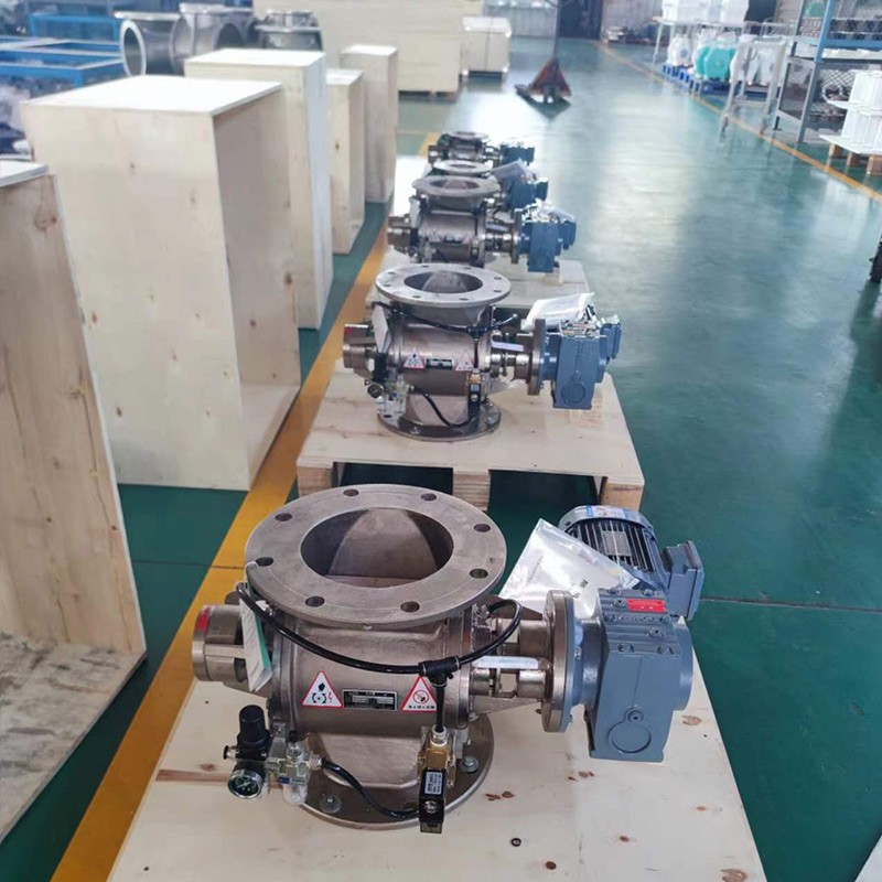 img of Positive Pressure Pneumatic Conveying Lock Gas Pipeline Discharge Airlock Valve Accept Customization
