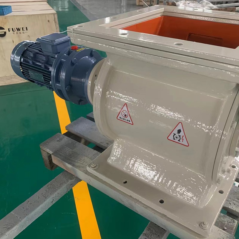 Cast Iron Square Flange Rotary Valve Application Scene