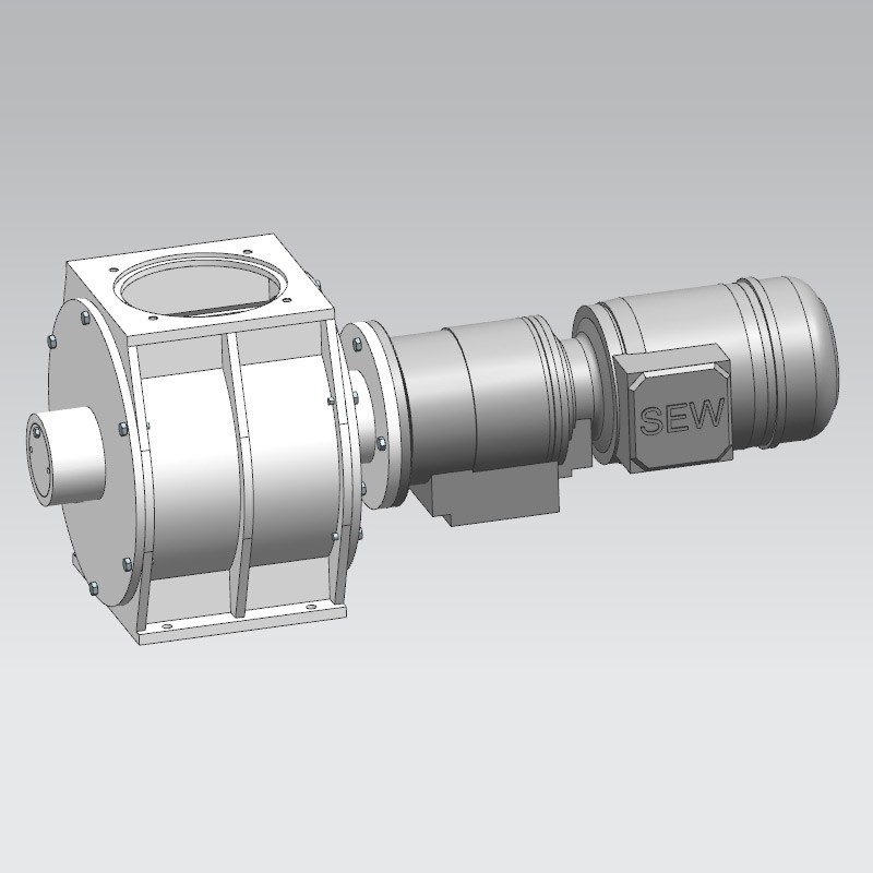 Stainless Steel Rotary Airlock Valve Application Scene