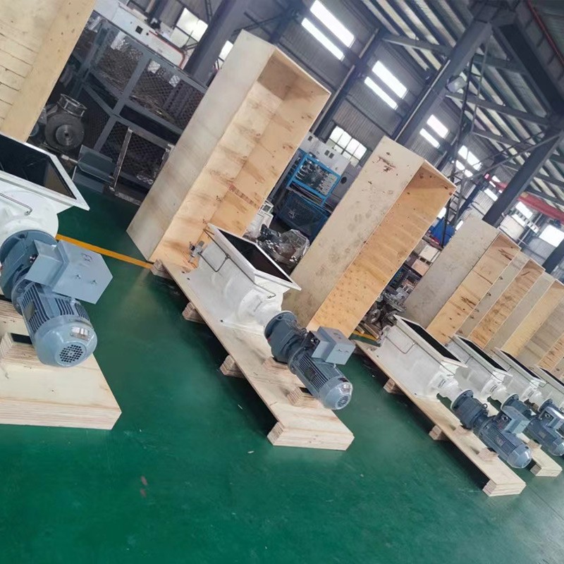 Cast Iron Square Flange Rotary Valve Application Scene