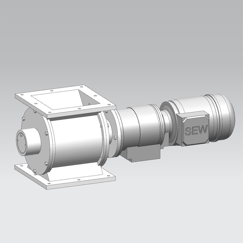 Cast Iron Square Flange Rotary Valve Application Scene