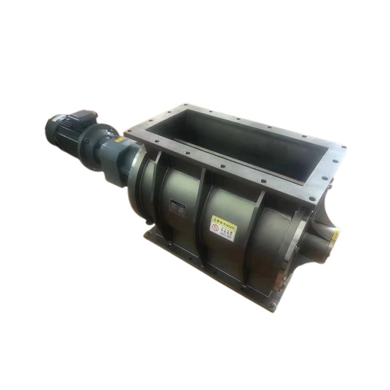 Stainless Steel Square Flange Rotary Valve Product Detail